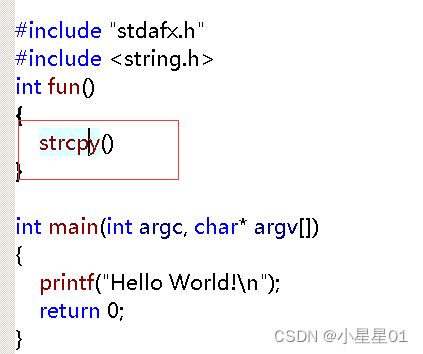 C语言字符串库函数以及函数指针
