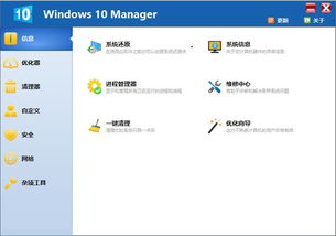 win10系统优化软件 Windows 10 Manager下载 v3.1.2官方版 