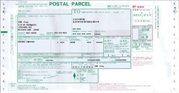 POSTAL PARCEL单子怎么填,这个日本往国内邮可以吗 大概多长时间到 