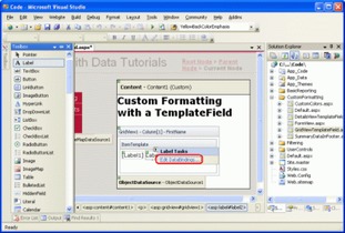 在ASP.NET 2.0中操作数据之十二 在GridView控件中使用TemplateField