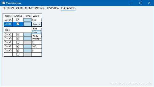WPF 数据集合绑定到DataGrid ListView或者其他列表控件