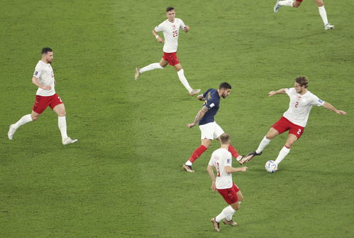 卡塔尔世界杯 足球 D组 法国胜丹麦