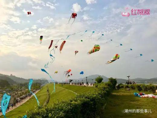 五一 假期,潮州一场风筝盛宴, 百米风筝 惊艳登场