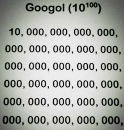 计算机可以计算出十的一百次方吗,世界上最大的数字单位 古戈尔 1古戈尔等于10的100次方 ...